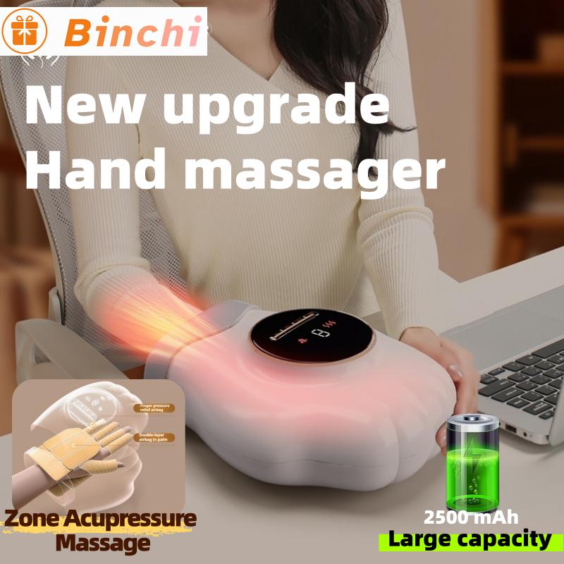 Air Pressure Hand Massager hot compress relieves Hand fatigue Air Wave Push Massage finger joint Home Massager