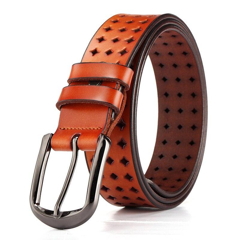 

Ремень Zency из мягкой яловой кожи, винтажные джинсы с пряжкой для женщин, зима 2021, классический модный дизайнерский пояс 115CM коричневый