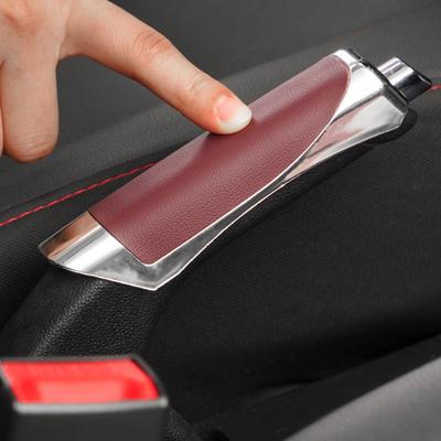 Universelle Auto Handbremsabdeckung PU Leder Handbremsenschutz Hülle Schalthebel Schutz Dekoration Autoinnenzubehör