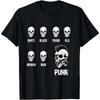 Punk Rock Skull with Mohawk for Punk Rock Fans and Punks T-Shirt