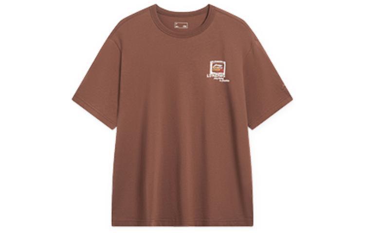 Li Ning T Shirt Men s Milk Umber AHST447-6 L