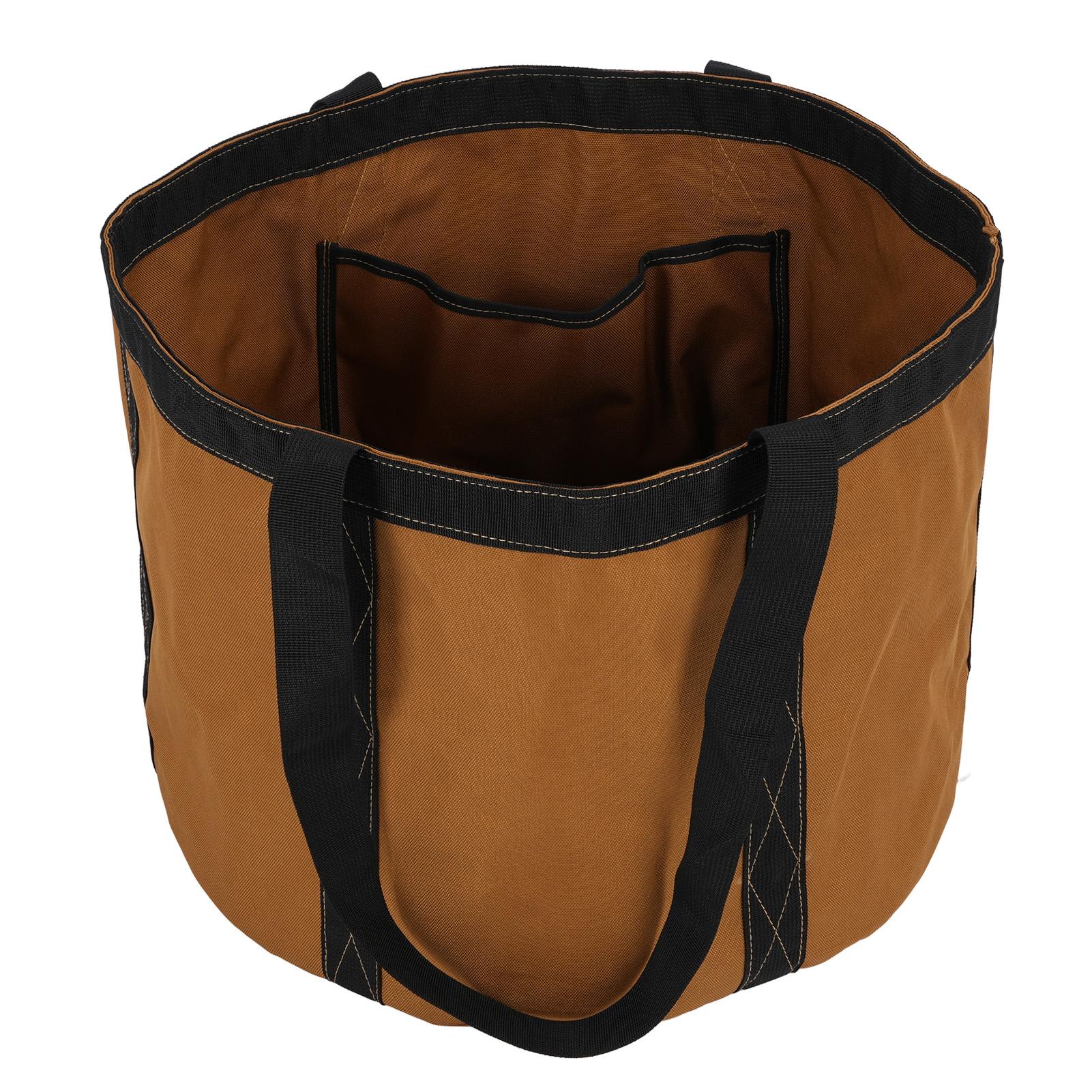 

Oxford Cloth Tool Bucket Handheld Multifunction Bag Electrician Aerial Jobsite Carrying Nails Bolts