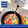Feed Suction Cup Aquarium Feeding Ring Fish Tank Station Floating Food Tray Feeder Square Circle Accessory Fish Food Feeder