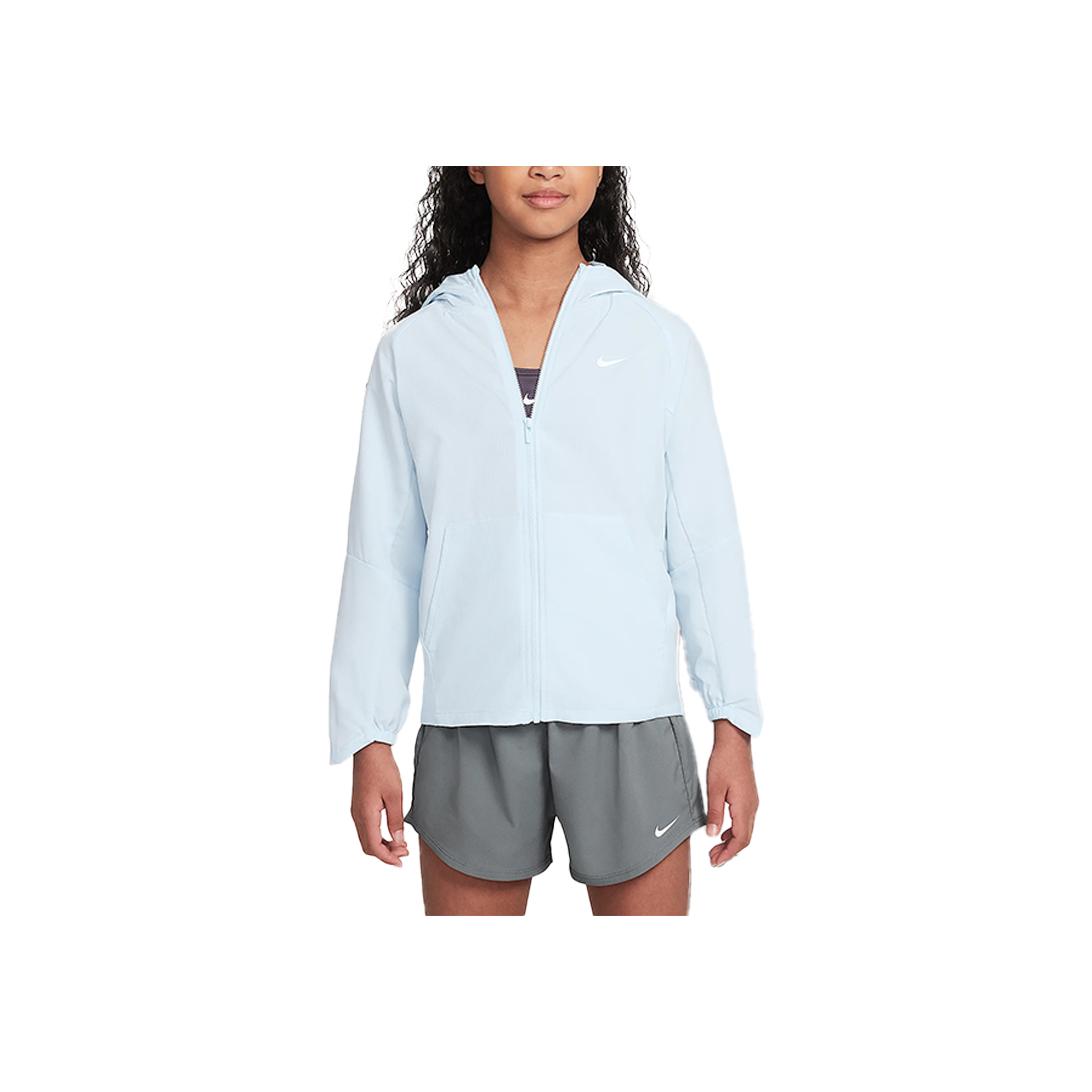 

Nike Тренировочная куртка с длинным рукавом Dri-Fit UV быстросохнущая унисекс куртка ледниково-синяя FZ5213-474 S