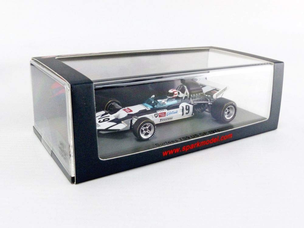 Spark Surtees TS9 1971 F1 US GP Posey 1/43 #19 S.
