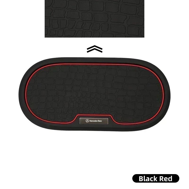 WUGL8 Car Dashboard Anti-slip Sticky Mat PVC Phone Anti-slip Storage Pad For Mercedes Benz AMG W204W205 W203 W211 W201 W210 W108 W124