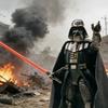 Latest Inventory 30Cm War Anime Figure Darth Vader Glowing Voice Acting Figure Desktop Decoration Halloween Surprise Gift