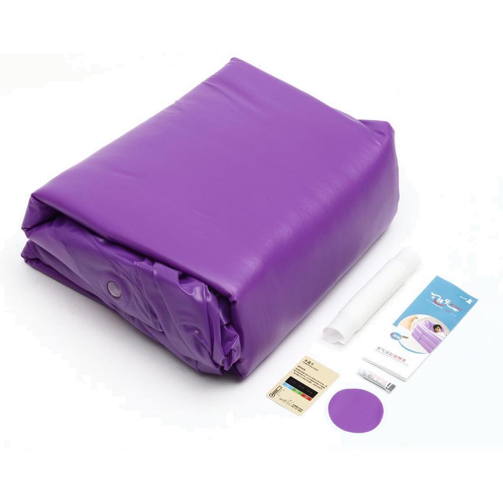 Baignoire Gonflable Pour Adulte – Eau Chaude, Bain Spa – Avec Pompe électrique Sans Fil – Bleue