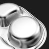WORTHBUY 4/5 Grids 316 Stainless Steel Dinner Plate Portable Divided Lunch Box For Students Kids Large Capacity Food Contianer