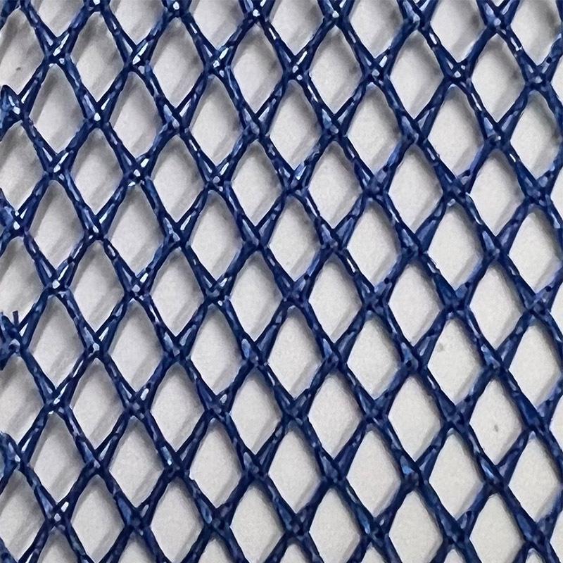 In-Stock K114 Diamond Warp Knit Polyester Mesh Fabric for Bags & Laundry