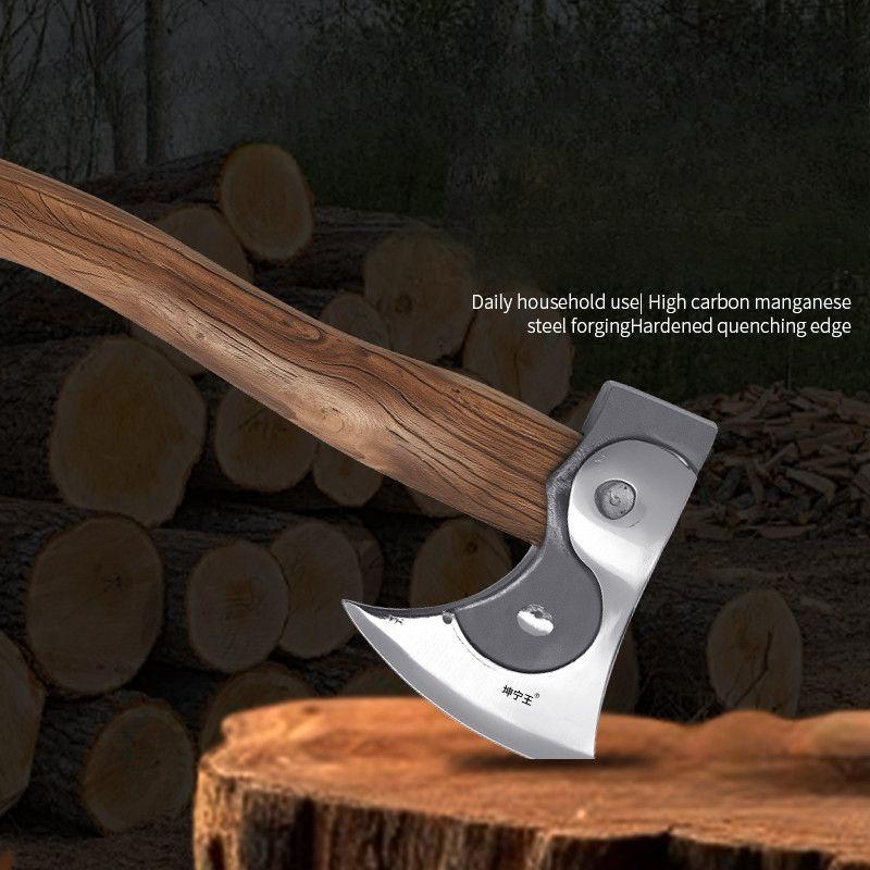 Niman Axe Is Sharp Durable Portable for Camping Forging Kaishan Tactics Axe for Woodworking and Outdoor Tools for Logging