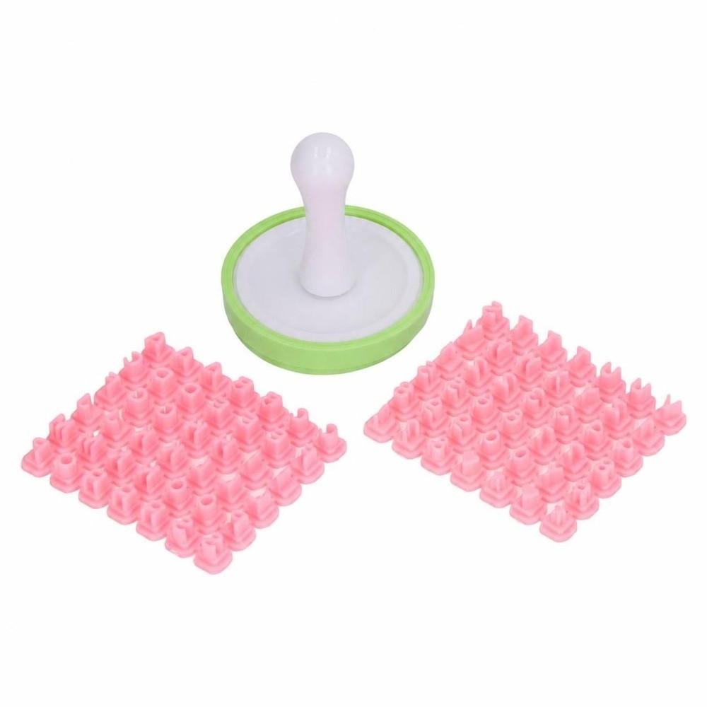 PP + Silicone Alphabet Cookie Stamp Alphabet Shape Letter Fondant Stamp  DIY Craft