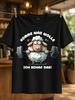 Gerunisex Sheep Weightlifting Cute Woolly Lamb Holding Barbell With Comedy Text Gym Humor Cartoon Unisex All Tshirt
