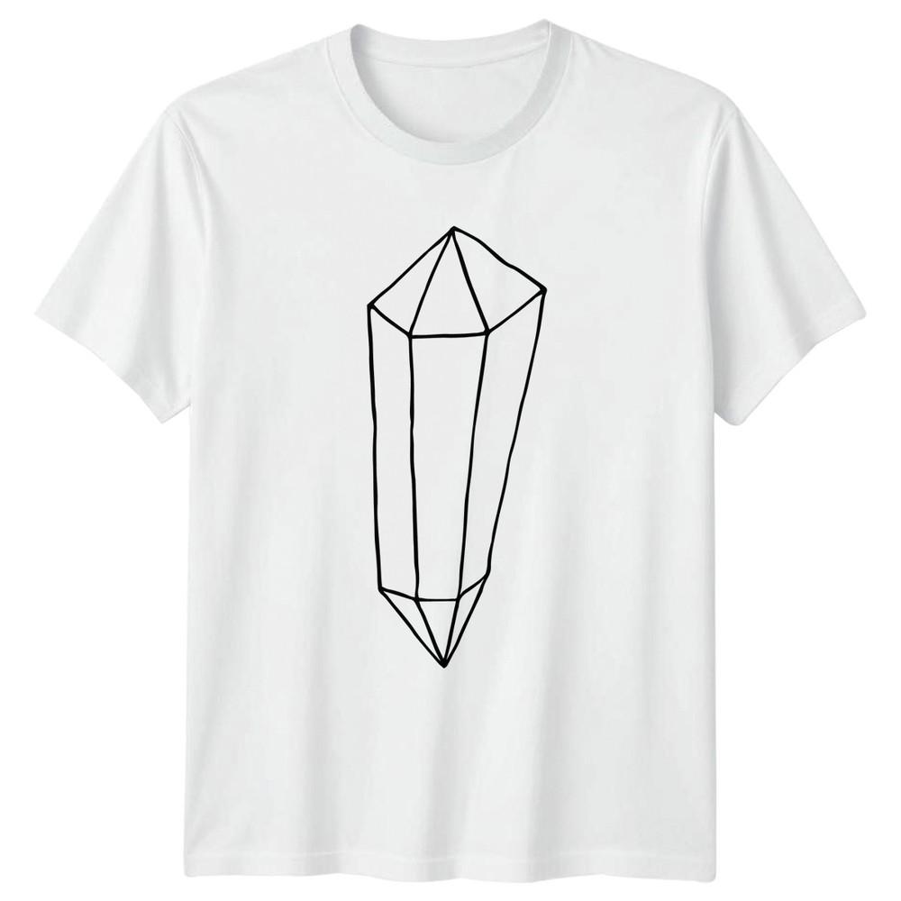 Just A Girl Who Loves Crystals Unisexs TShirt Gemstones Spirituality S