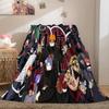 Japanese Anime Cartoon NARUTO Famous Uzumaki Naruto Blanket Soft Home Furnishing Nap Decoration Four Seasons Warm Sherpa Blanket B3