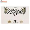 1PC 3D Face Tattoo Stickers Animal Cat Face Decor Temporary Tattoos Fake Tattoo Rhinestones For Woman Party Face Jewels Sticker