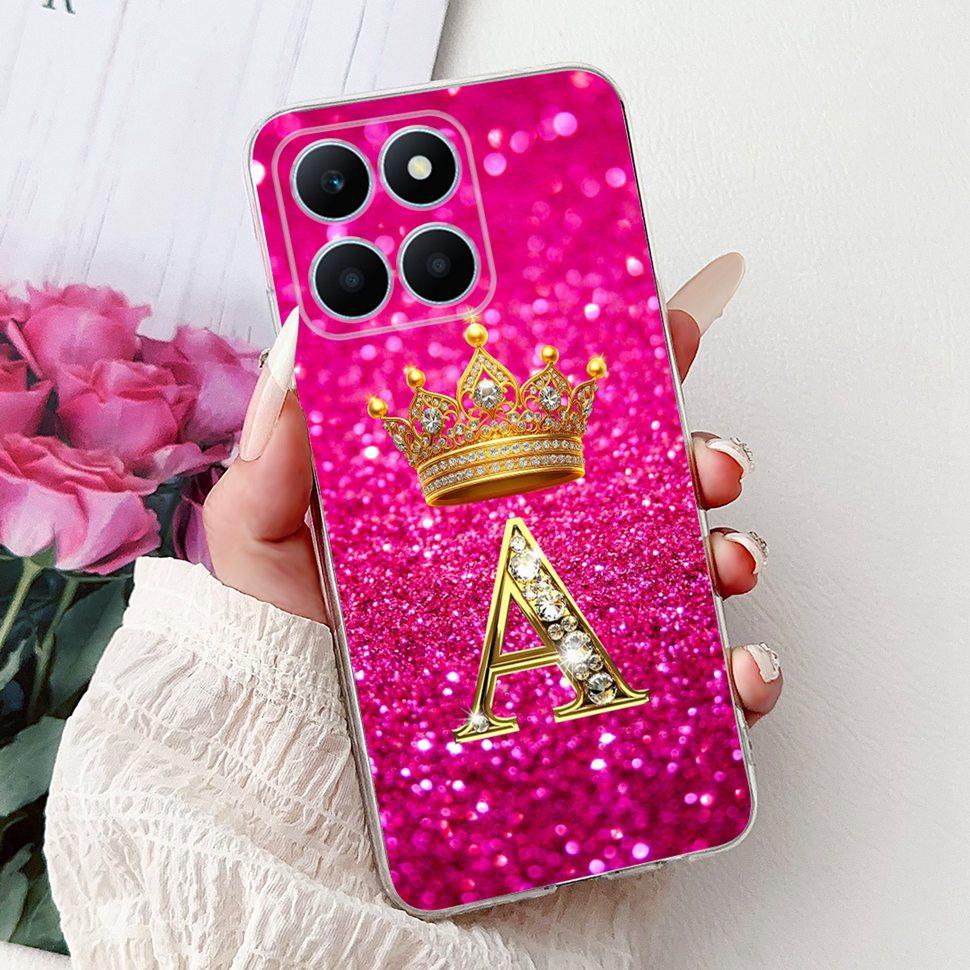 

Чехол для Honor X6a Чехлы Модные Буквы Мягкий Тонкий Чехол для Телефона Для Honor X6a X6B X 6A 4G WDY-LX1 WDY-LX2 Задняя Крышка Honor X6a