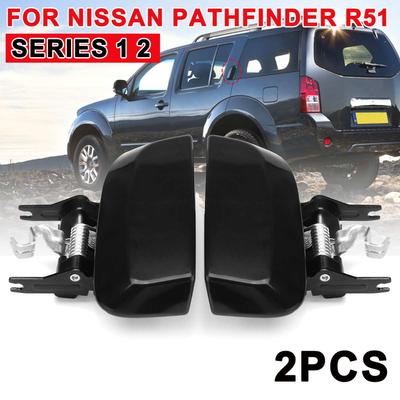 1 Par Vänster+Höger Bil Bak Ytterdörrhandtag För Nissan Pathfinder R51 2005 2006 2007 2008 2009 2010 2011 2012 2013