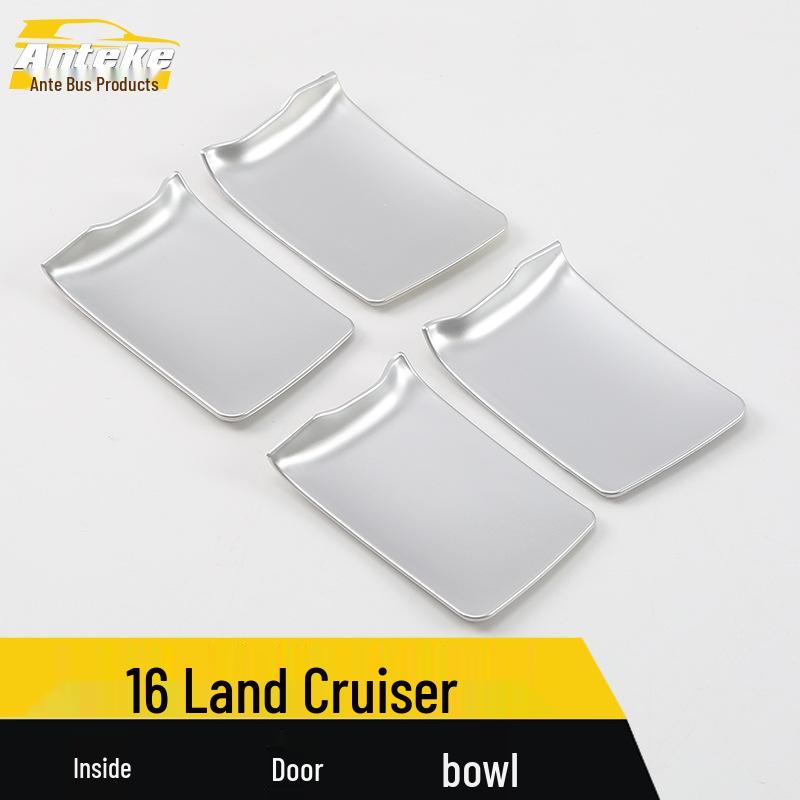 16-Piece Anti-Scratch Door Bowl Covers for Land Cruiser