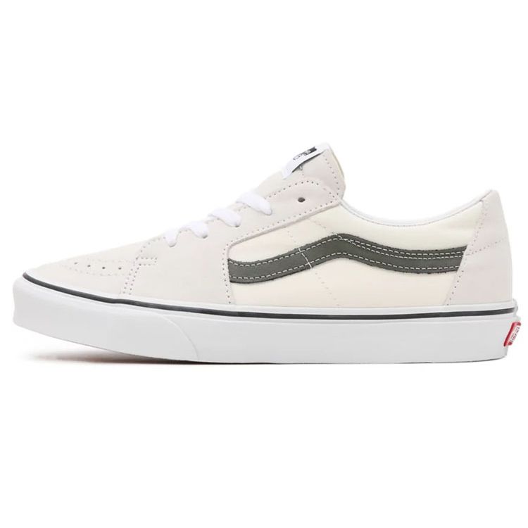 Vans Sk8-Low Utility Pop - Blanc de Blanc Khaki Unisex Sneakers Cream VN0A4UUKB36