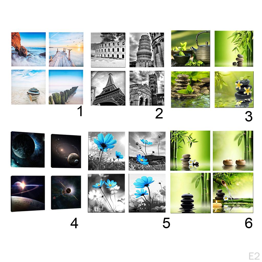 Unframed Canvas Picture for Home Decor