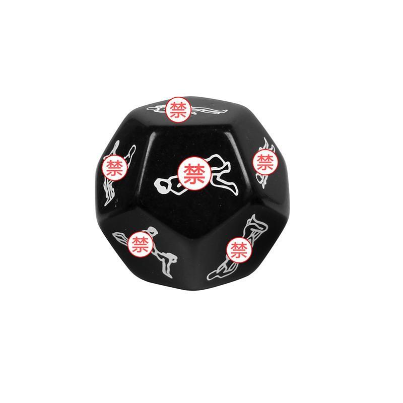 Comics Fun Poker Dice Couple Flirting Interactive Game Toys Adult Products One piece of underwear