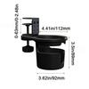 Anti-Spill Rotating Mug Holder Plastic Deskside Mug Holder Sturdy Coffee Mugs Bottles Rack  Office