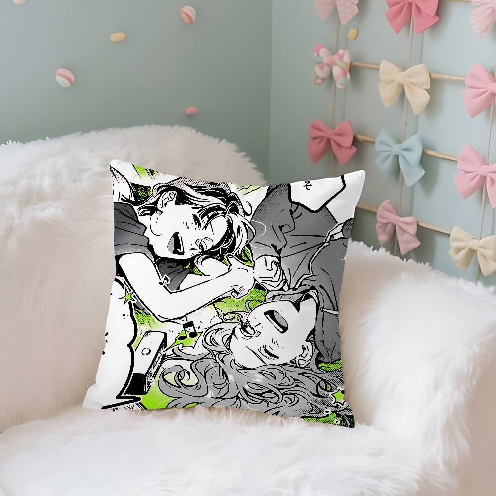 

Cutemitsuki X Aya Matching Kawaii Throw Pillow Covers Pattern Cushion Cover Suitable For Sofa Bedroom Car Pillow Cover 40x40 cm