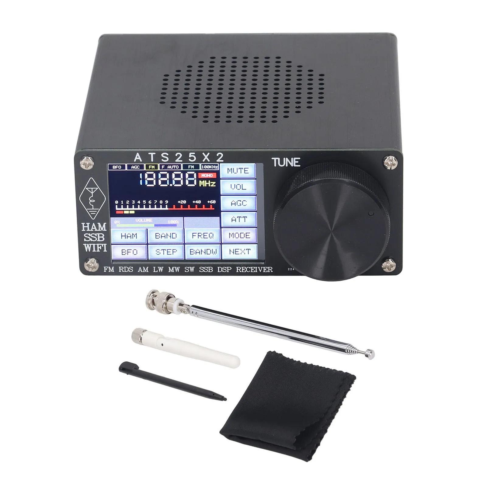 

DSP Receiver Radio Receiver Full Band Radio Receiver DSP Shortwave Multi Modes with Spectrum Scanning ATS25X2