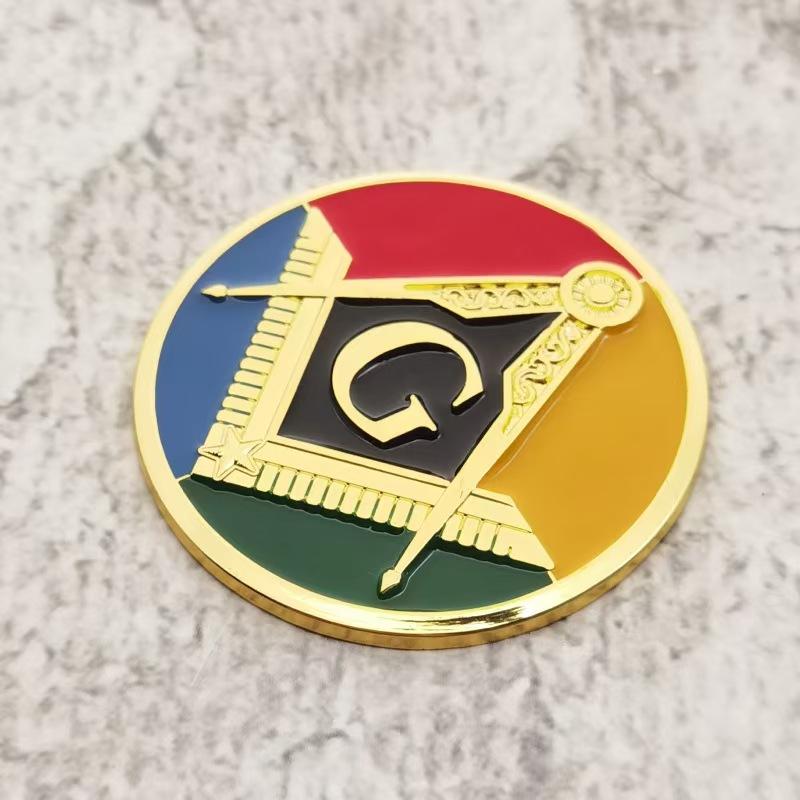 New Emblem Car Sticker Life Fraternity Body Sticker High-end Dripping Oil Emblem Car Sticker