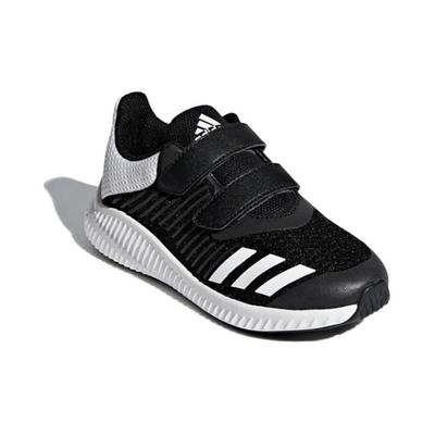 Fortarun Wide Cf Antidérapantes Basses Chaussures Lifestyle Enfant Noir Blanc Enfants Âgés de 3 à 7 Ans F34381