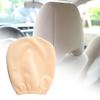 1pcs Headrest Cover 1x Accessories Black Premium Cloth