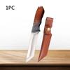 Stainless Steel Professional Boning Knife Vegetable Fruit Slicing Knife Sheep Beef Meat Cleaver Cutting Knife with Wood Handle