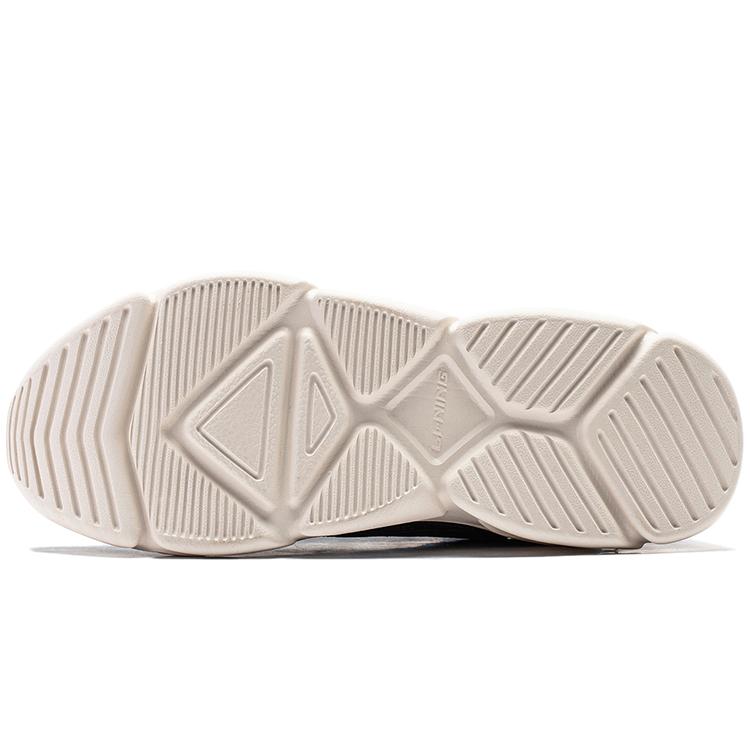 Li Ning Firefly Casual Shoes Men's Low Top Ebony Black/Shadow Gray AGCT387-4