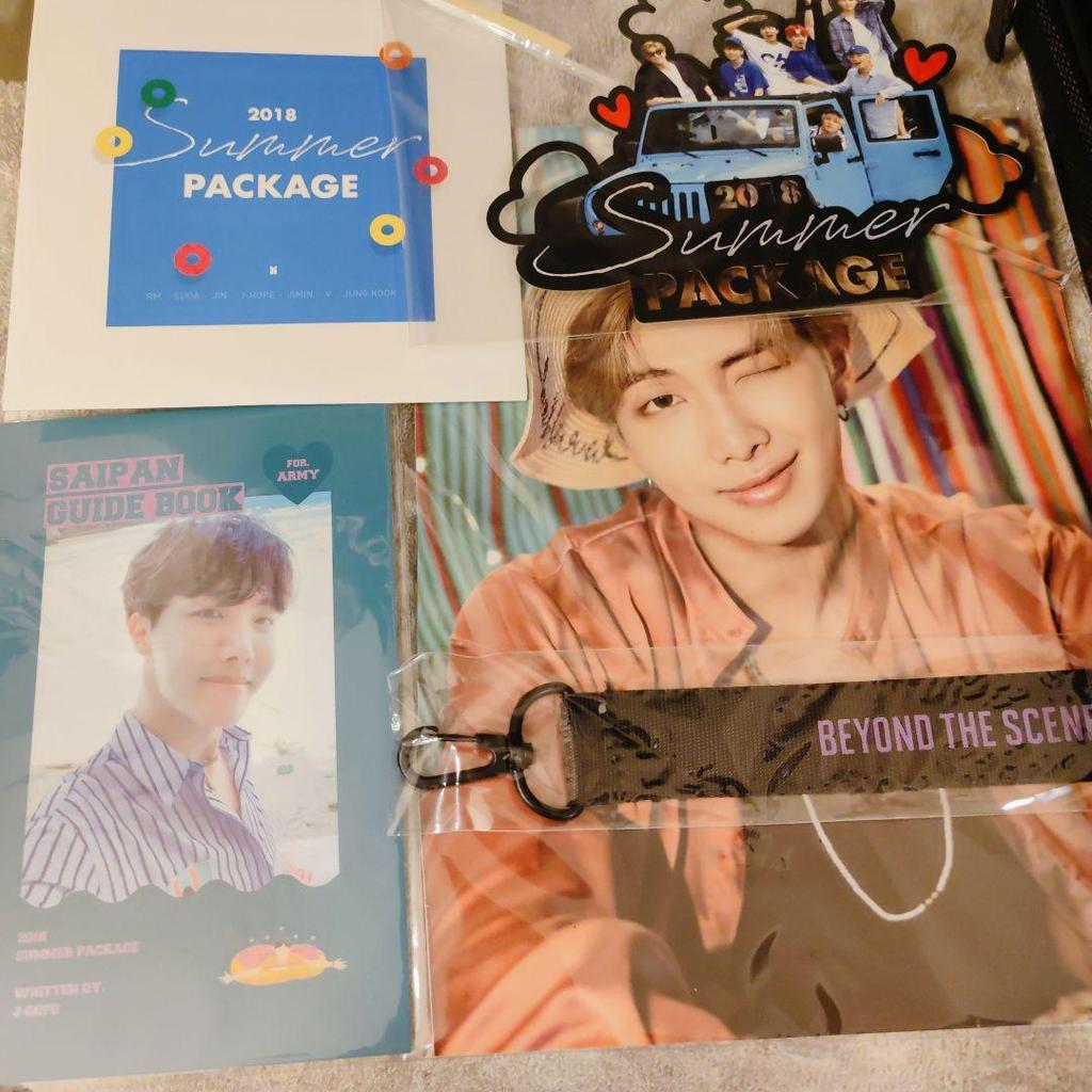 [USED] BTS SUMMER PACKAGE 2018 Summer Pack Hoseok Black