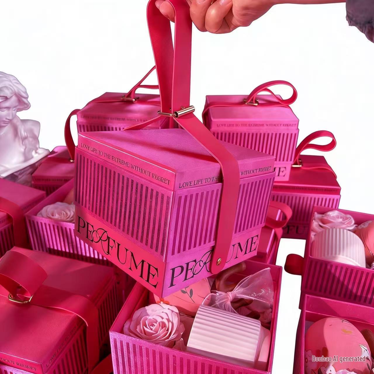 2026 Beauty Industry Event Gifts: Wedding, Bridesmaid & Birthday Party Favors Gift Box 15x15cm