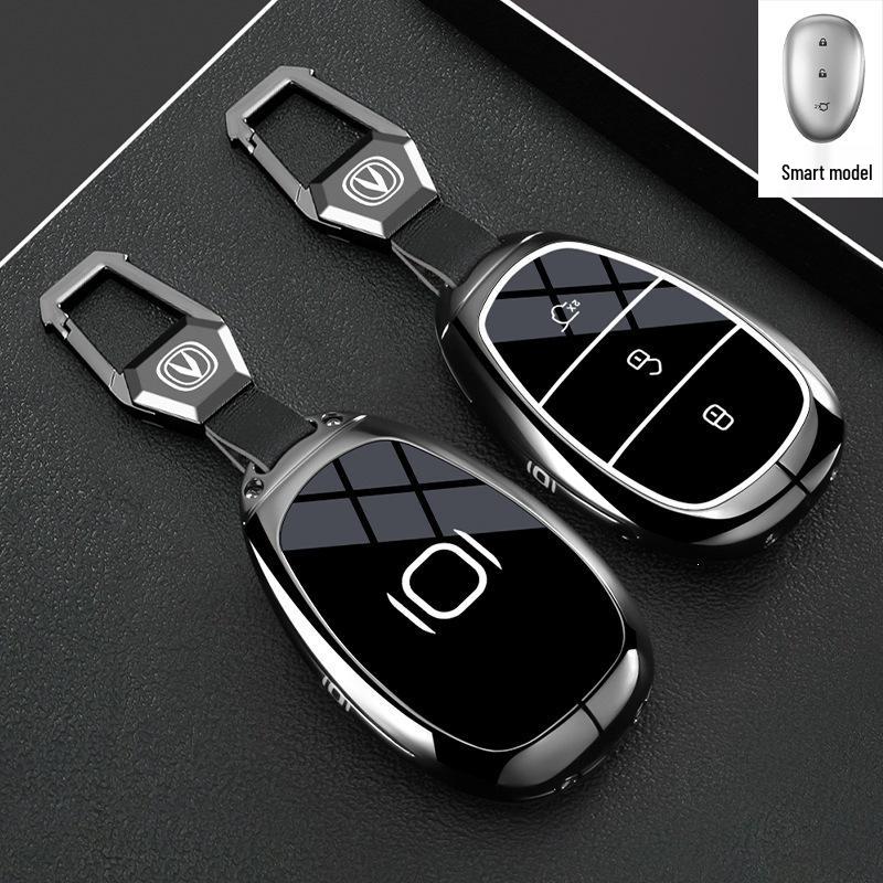 Compatible Key Case for Changan Qiyuan A07/Q07/A05/E07 Metal Shell (2025)