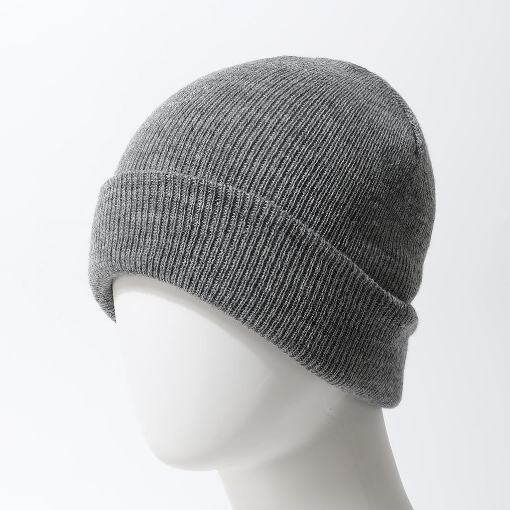 Dopamine Versatile Wear Protective Cold Cap Simple Trend Stacking Knitted Cap Cold Cap