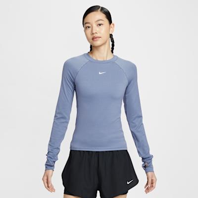 Nike Knitwear Women s Blue Crew Neck Moderate S