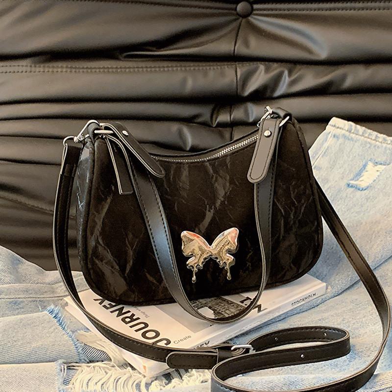 

Chic Large Capacity Shoulder Bag For Women In Black Beige And Pink With Fashionable Bow чёрный