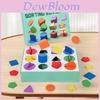 Wooden Shape Sorting Box Educational Toy For Kids With Bright Colors And Cognitive Development