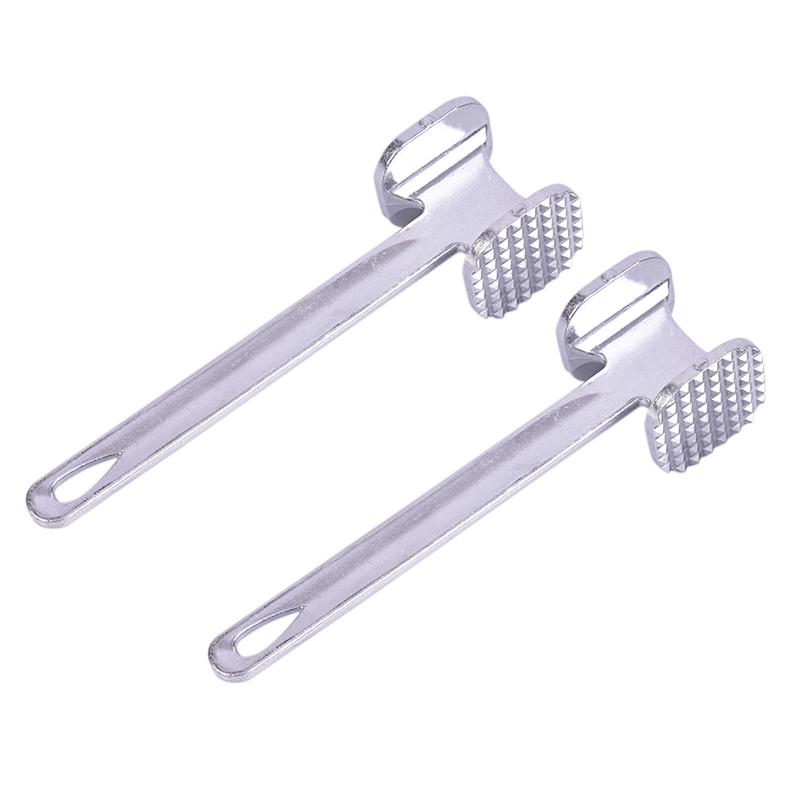 1Pcs Aluminum Alloy Hammer Meat Mallet Tenderizer Steak Hammer Kitchen Tool