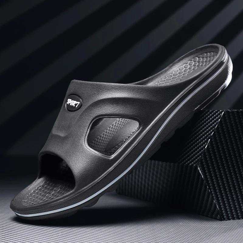 Fashion Men's Summer Ligtweight EVA Indoor Home Sandals Slippers Shoes Men Slippers Outdoor Students Women Comfortable Slides Hombres