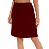 European and American Women's Spring and Summer Temperament Lace-up Solid Color Skirt Two-layer Short Skirt