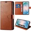 Case for Samsung Galaxy S26 Ultra, Flip Case Protection Anti-Scratch Synthetic Leather Brown