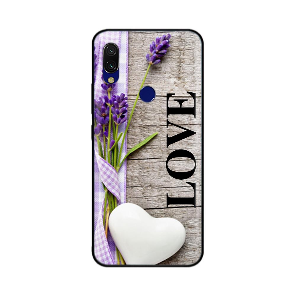 For Xiaomi Redmi 7 Case Redmi7 Black Silicon Bumper Soft Tpu Phone Case Cover For Xiaomi Redmi Note 7 Pro Note7 Case Funda Coque
