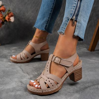 Sapatos de mulher – Sandálias de salto