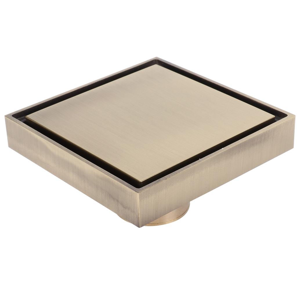 Sifon de pardoseală 10x10cm Cupru Antic Sifon de pardoseală Deodorant pentru Bucătărie Baie Hotel