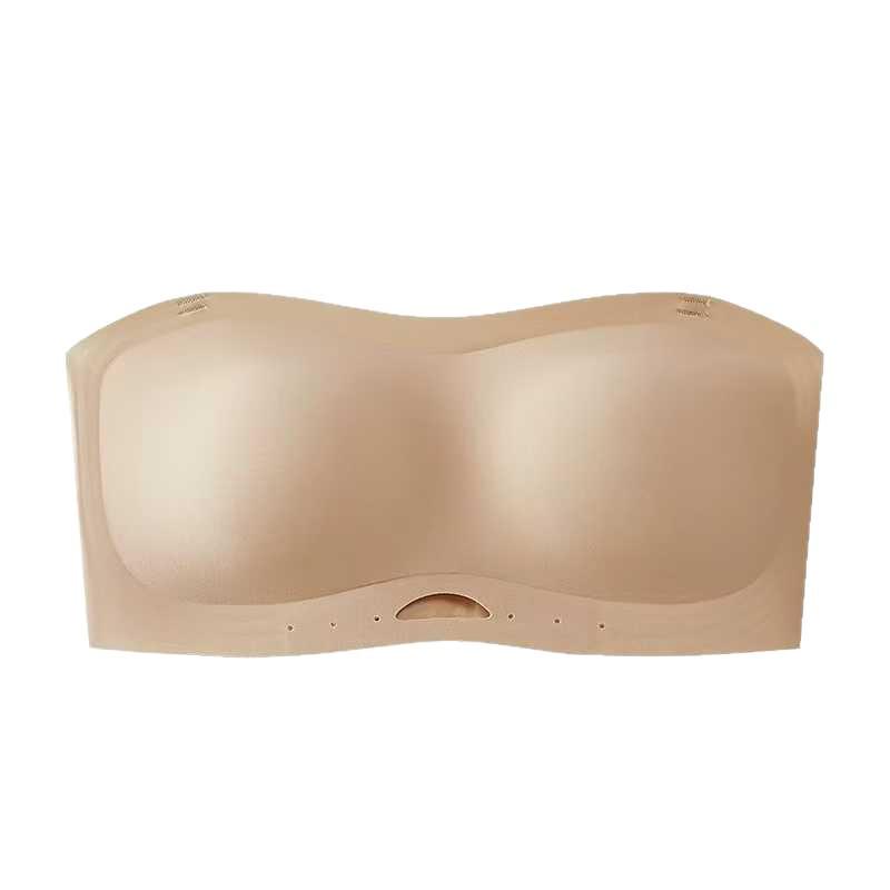 Naizhi Quality Seamless Strapless Bra - Thin, Non-Slip, Gathered, Wire-Free Invisible Design for Women
