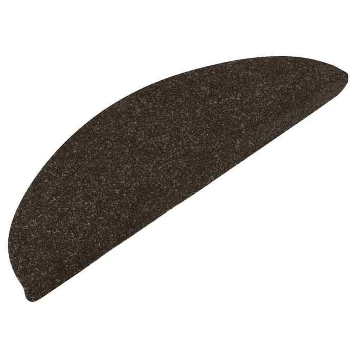 VidaXL Tapis d'escalier auto-adhésifs 30 pcs anthracite 56x17x3 cm, bande de roulement, tapis de bande de roulement 3365900